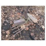 Antique all metal construction hors...