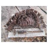 Antique cast iron post drill press ...