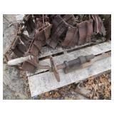 Antique cast iron post drill press ...