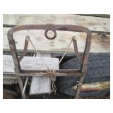 Vintage Harpoon hay baling fork and...