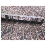 Metal Skid steer root-rake attachme...