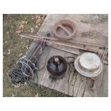 Amber glass Hi-Lex 1-gallon jug plu...