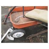 Vintage "Our Own" metal Radio Flyer...