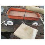 Vintage "Our Own" metal Radio Flyer...