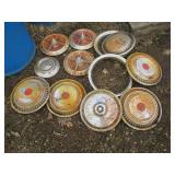 Pile of vintage Ford, GMC and other...