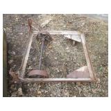 Vintage industrial cart dolly appro...