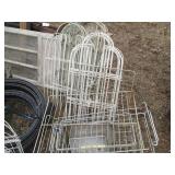 Assorted garden accessories, a roov...