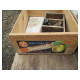 Antique dresser, door knobs and mor...