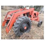 Vintage tractor with hydraulics and...