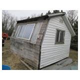 Greenhouse or shed, on skids, 11 x ...