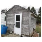 Garden shed on skids, 12 x 10