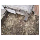 Garden shed on skids, 12 x 10