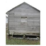 Garden shed on skids, 12 x 10