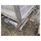 Garden shed on skids, 12 x 10