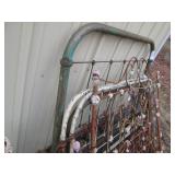 Lot of metal head and foot boards...