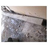 6 Sheets of pegboard and a 4 x 8 pl...