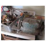 Contents of workbench and cabinet, ...