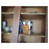 Contents of workbench and cabinet, ...