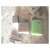 Contents of workbench and cabinet, ...