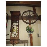 Vintage Carved wood Pedulim and Chi...