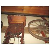 Vintage Carved wood Pedulim and Chi...