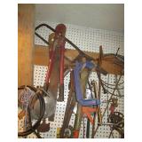 Large bolt cutter, hand saws, caulk...