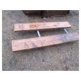 Sturdy platform dolly with extended sides