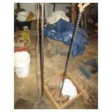 Cast iron freestanding floor lamp b...