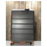 Melbourne Hardside Expandable Spinner Wheel Luggage, Orange & Gray