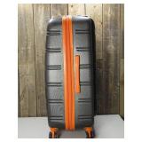 Melbourne Hardside Expandable Spinner Wheel Luggage, Orange & Gray