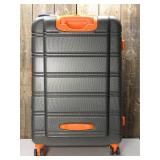 Melbourne Hardside Expandable Spinner Wheel Luggage, Orange & Gray