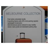 Melbourne Hardside Expandable Spinner Wheel Luggage, Orange & Gray