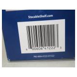 Stacable Shelf - 4 clear shelves, floating shelves, easy to clean