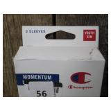 Champion Momentum Leg Sleeve S/M Youth 2pk - Black