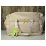 Faux Neoprene Weekender Bag - All In Motion Tan