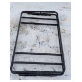 60 in by 33-in rack metal iron RV rack with bracket