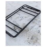 60 in by 33-in rack metal iron RV rack with bracket