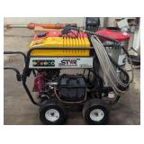 NorthStar Gas Wet Steam and Hot Water Pressure Washer, 3000 PSI, 4 GPM, Honda Engine, Electric Start - Runs Good Stored Indoors