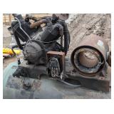 Huge Air compressor - Fire Damage