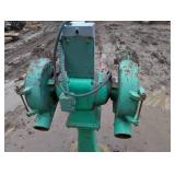 Industrial Floor Stand and Grinding Wheel