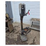 Industrial Rockwell Drill Press Floor Mount - Fire Damage