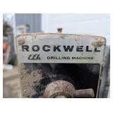 Industrial Rockwell Drill Press Floor Mount - Fire Damage