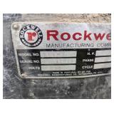 Industrial Rockwell Drill Press Floor Mount - Fire Damage