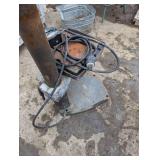 Industrial Rockwell Drill Press Floor Mount - Fire Damage
