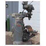 BRIDGEPORT 84284 Vertical Milling Machine 1.5HP - Fire Damage