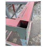 Insanely Heavy Duty Rolling Table Stand - Mechanic/Welding Table - On Tough Casters