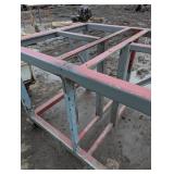Insanely Heavy Duty Rolling Table Stand - Mechanic/Welding Table - On Tough Casters