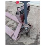 Scaled Pallet Jack - Fire Damage