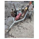 Large Powerful Log Splitter -  Turns Over