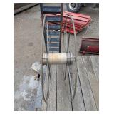 Large Metal Wire/Hose Spool